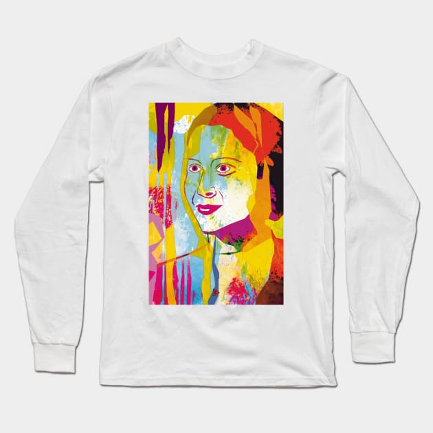 Julia de Burgos - The Daughter of Freedom Long Sleeve T-Shirt by Exile Kings 